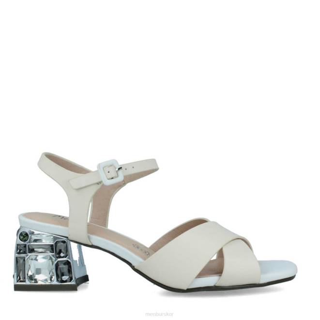 Menbur kvinnor vit brirus casual chic sko 608J3124