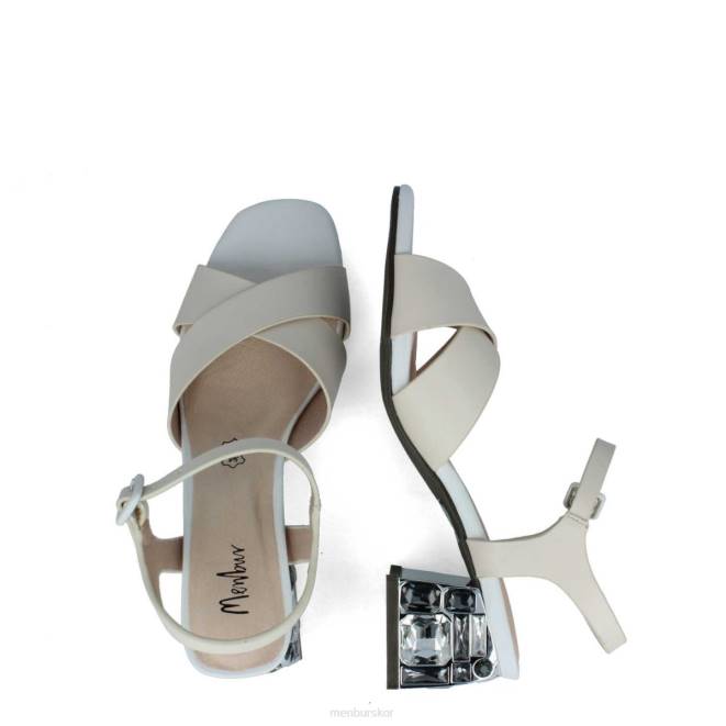 Menbur kvinnor vit brirus casual chic sko 608J3124