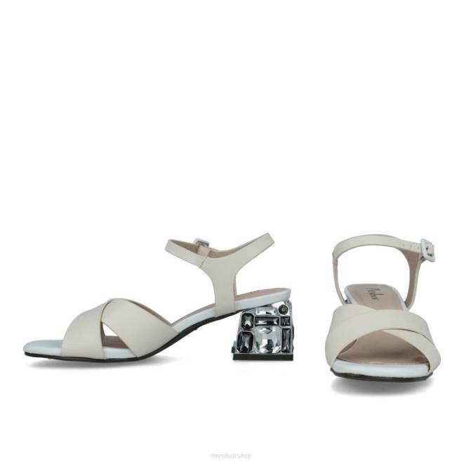 Menbur kvinnor vit brirus casual chic sko 608J3124