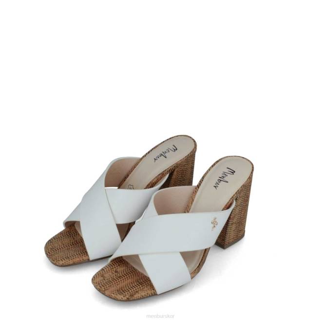 Menbur kvinnor vit cantiano casual chic sko 608J3046