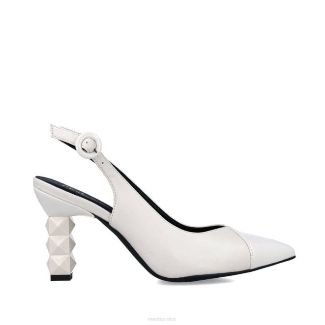 Menbur kvinnor vit fiskarna casual chic sko 608J187