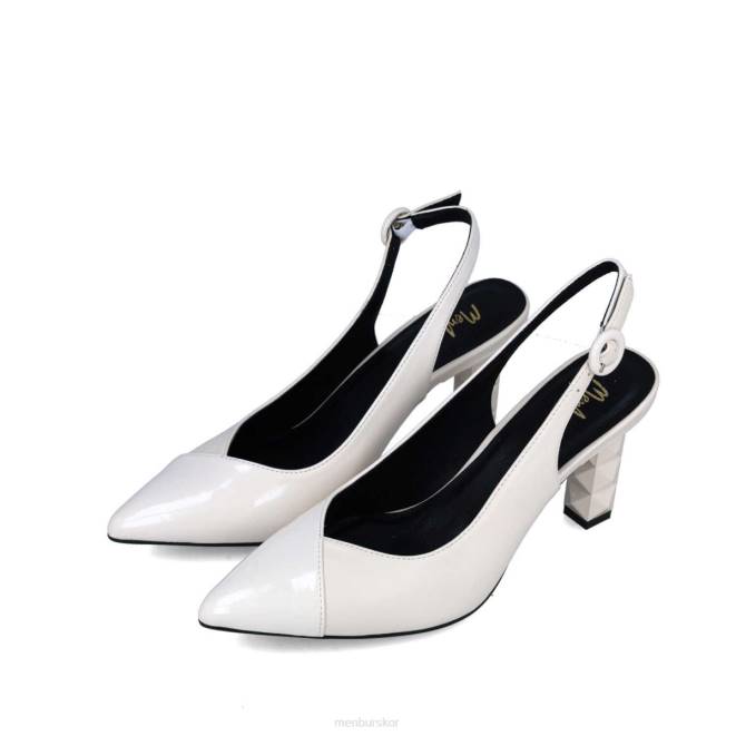 Menbur kvinnor vit fiskarna casual chic sko 608J187