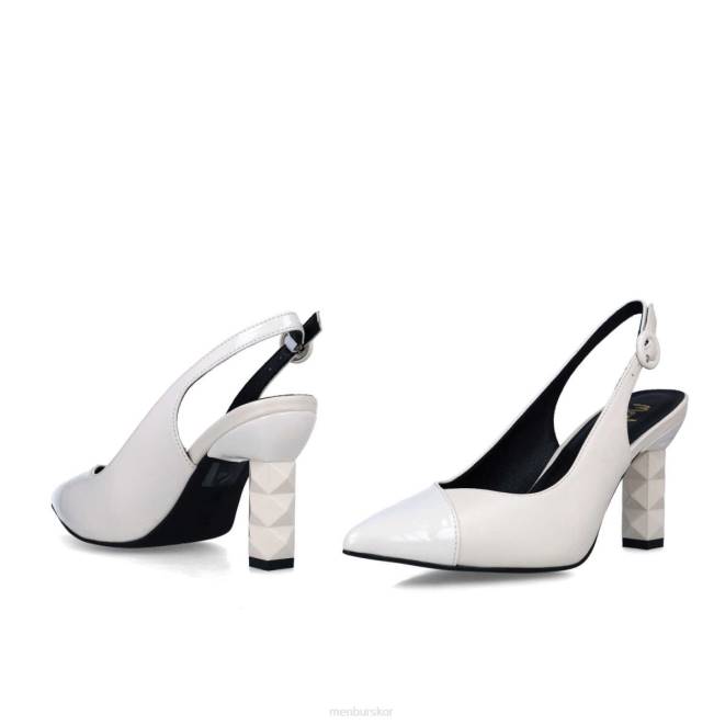 Menbur kvinnor vit fiskarna casual chic sko 608J187