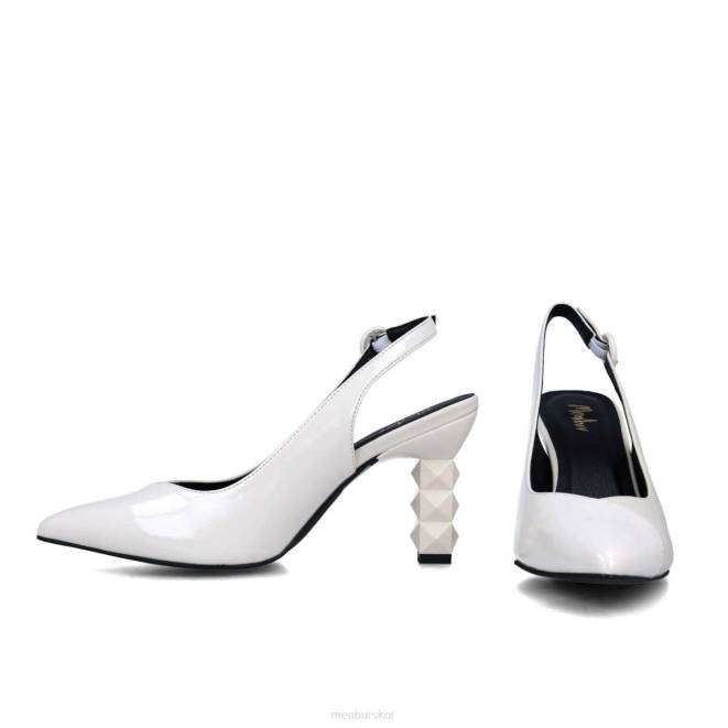 Menbur kvinnor vit fiskarna casual chic sko 608J187