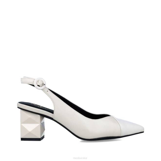 Menbur kvinnor vit fiskarna casual chic sko 608J189