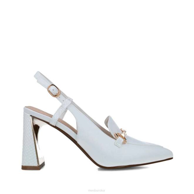 Menbur kvinnor vit oktaner casual chic sko 608J3455