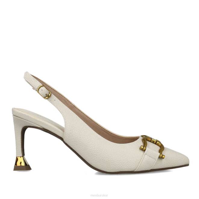 Menbur kvinnor vit oxen casual chic sko 608J186