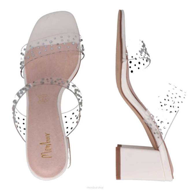 Menbur kvinnor vit piemonte casual chic sko 608J3641