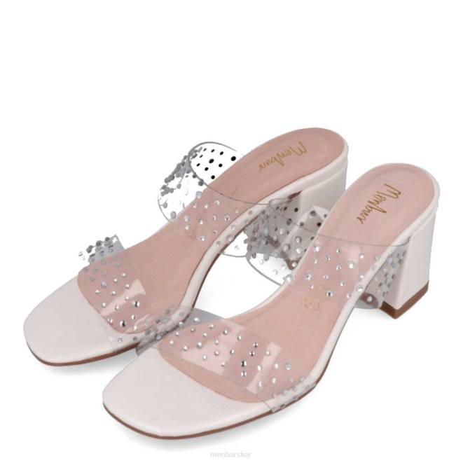 Menbur kvinnor vit piemonte casual chic sko 608J3641