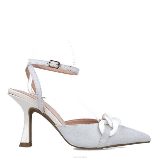 Menbur kvinnor vit scutum casual chic sko 608J3003