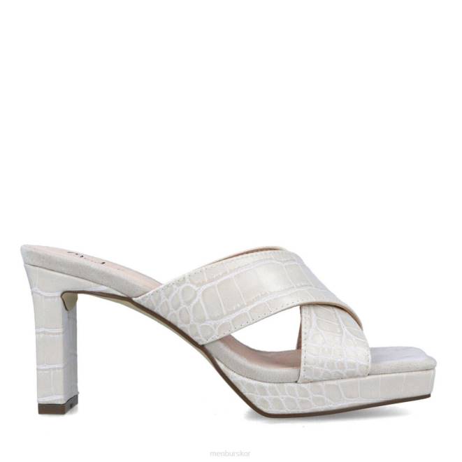 Menbur kvinnor vit sotto casual chic sko 608J3511