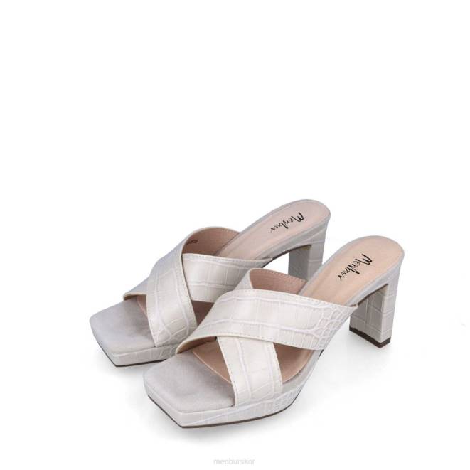 Menbur kvinnor vit sotto casual chic sko 608J3511