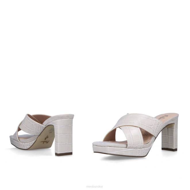 Menbur kvinnor vit sotto casual chic sko 608J3511