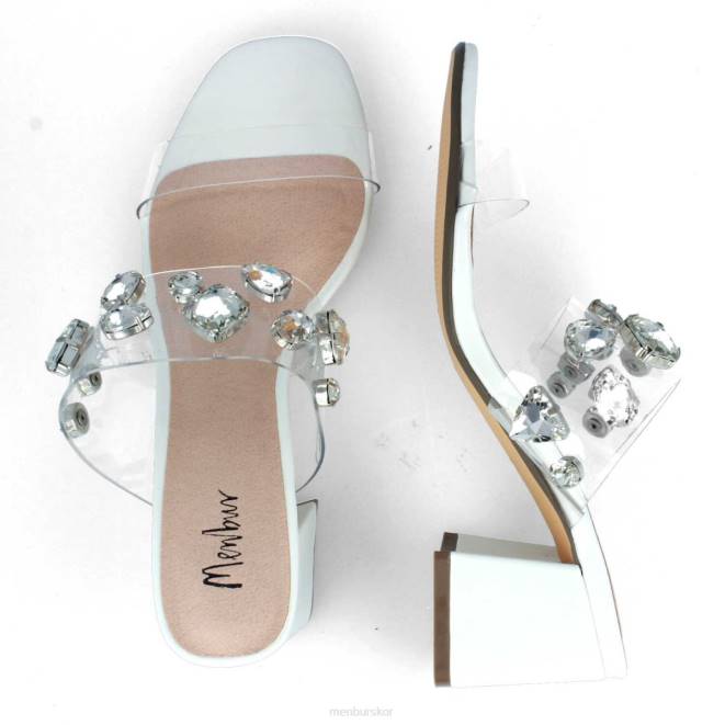 Menbur kvinnor vit valtellina casual chic sko 608J487