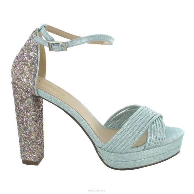 Menbur kvinnor azul claro aidone högklackat 608J5185