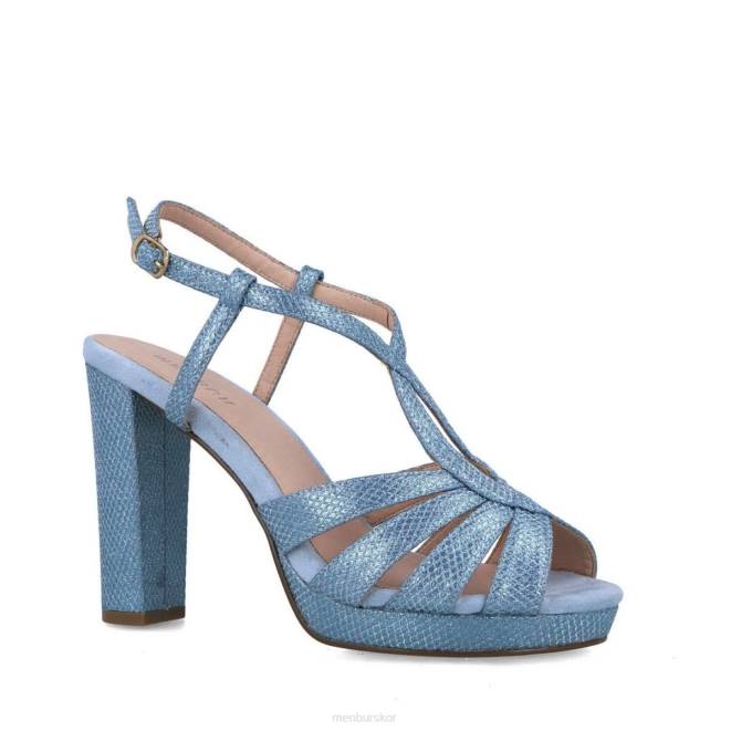 Menbur kvinnor azul claro creonte högklackat 608J4000