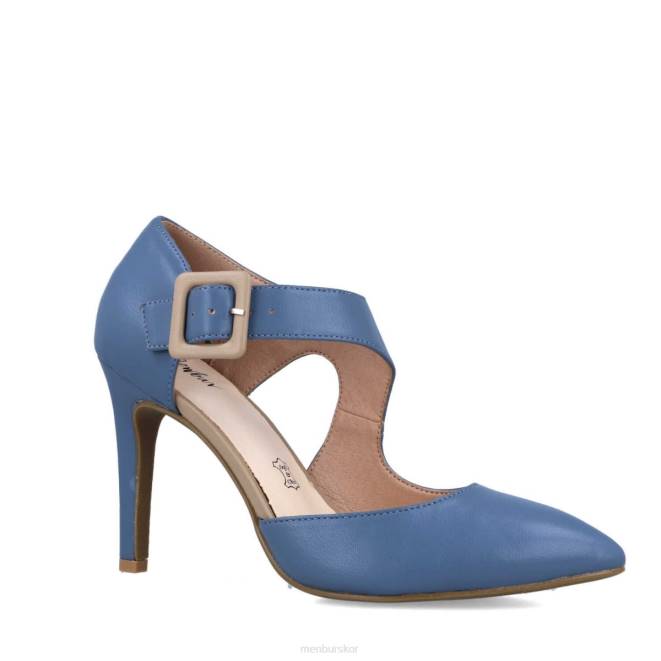 Menbur kvinnor azul claro euterpe högklackat 608J1522