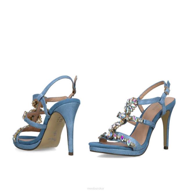 Menbur kvinnor azul claro medusa högklackat 608J826
