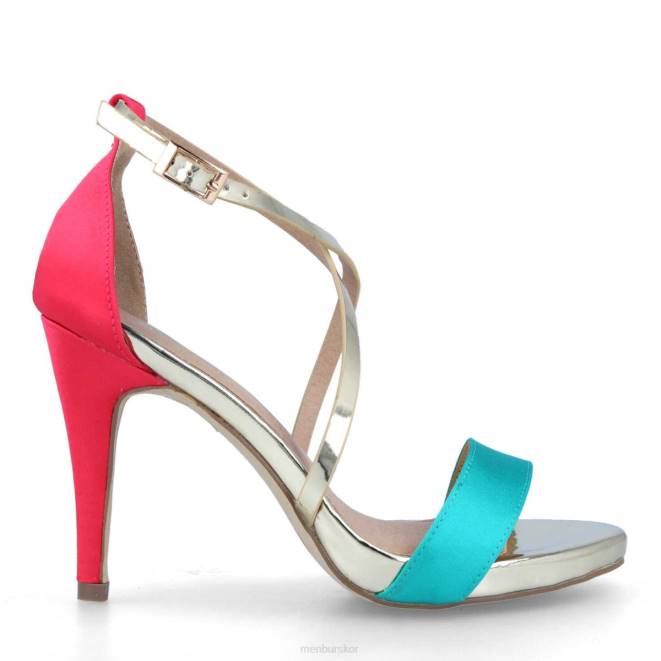 Menbur kvinnor azul claro seconda högklackat 608J1302