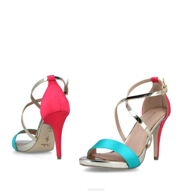 Menbur kvinnor azul claro seconda högklackat 608J1302