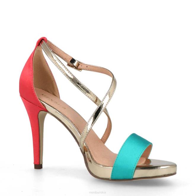 Menbur kvinnor azul claro seconda högklackat 608J1302