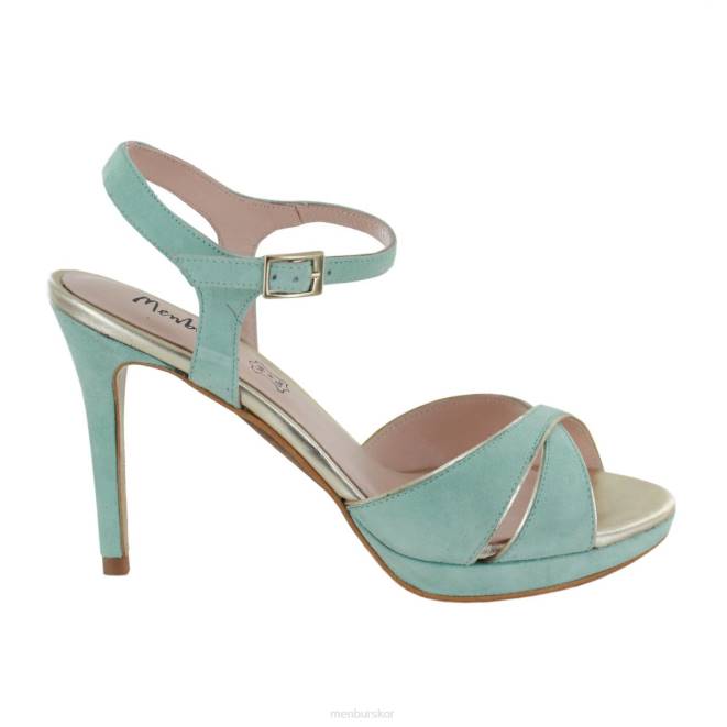 Menbur kvinnor azul claro usi högklackat 608J4263