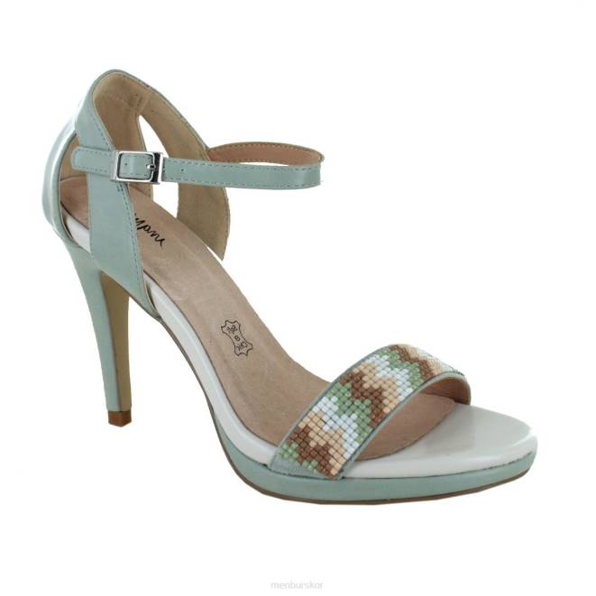 Menbur kvinnor azul claro villamarina högklackat 608J1084