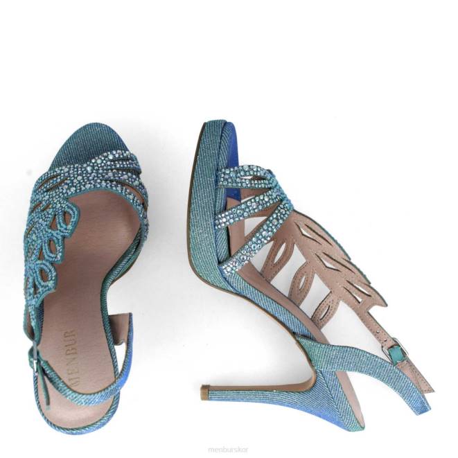 Menbur kvinnor azul medio angellara högklackat 608J834