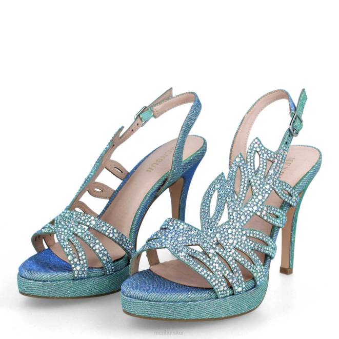 Menbur kvinnor azul medio angellara högklackat 608J834