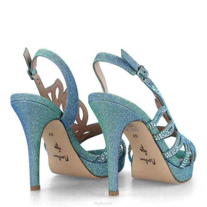 Menbur kvinnor azul medio angellara högklackat 608J834