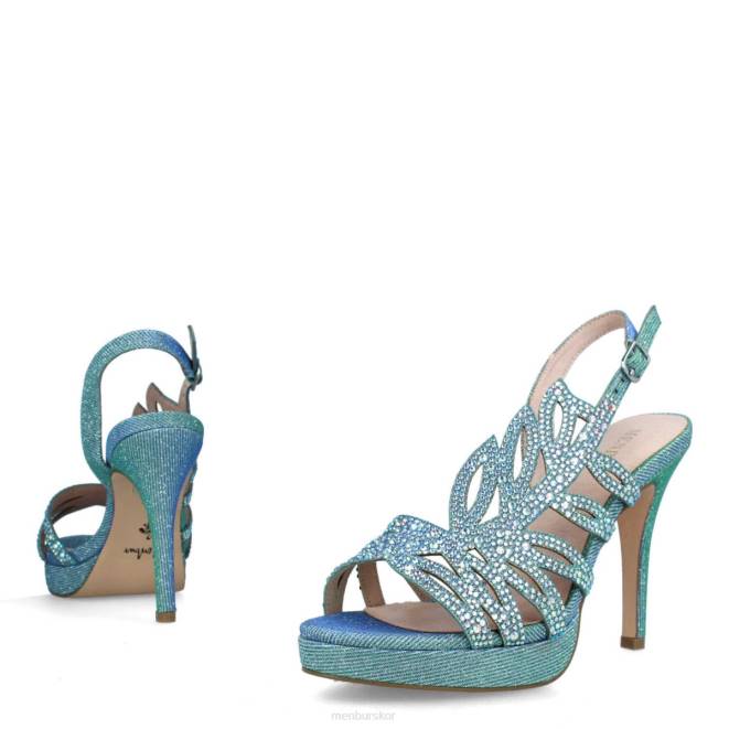 Menbur kvinnor azul medio angellara högklackat 608J834