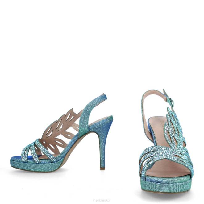 Menbur kvinnor azul medio angellara högklackat 608J834