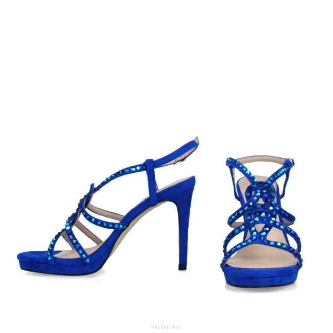 Menbur kvinnor azul medio borgosatollo högklackat 608J4905