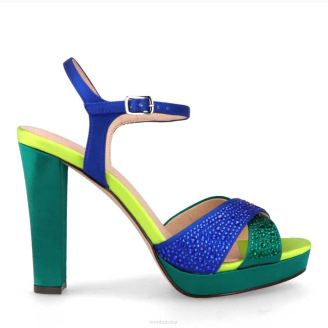 Menbur kvinnor azul medio brigante högklackat 608J1247