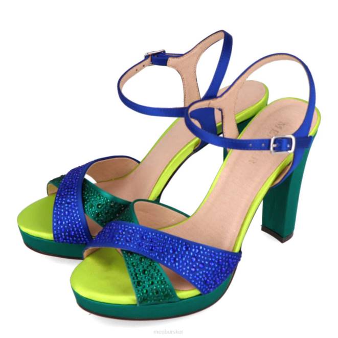 Menbur kvinnor azul medio brigante högklackat 608J1247