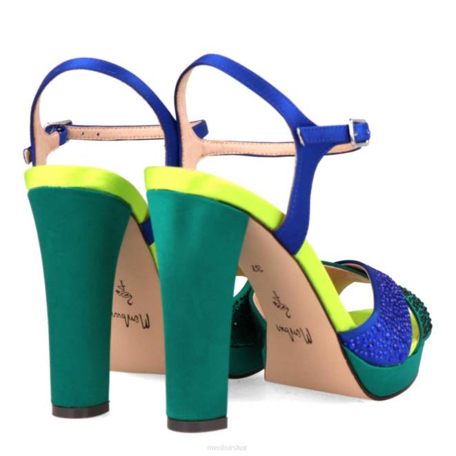 Menbur kvinnor azul medio brigante högklackat 608J1247