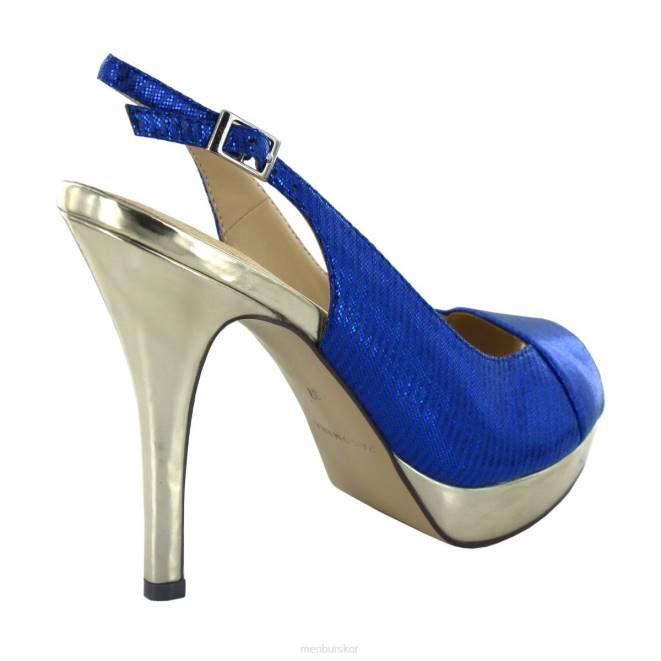 Menbur kvinnor azul medio escoznar högklackat 608J4681