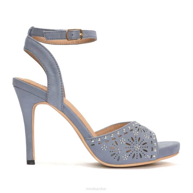 Menbur kvinnor azul medio estense högklackat 608J3963