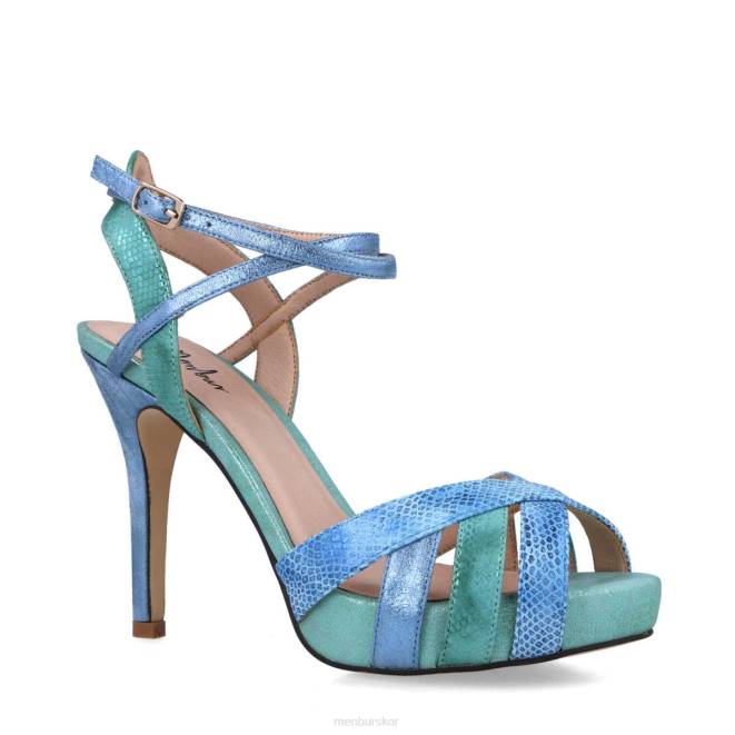 Menbur kvinnor azul medio hemera högklackat 608J5397