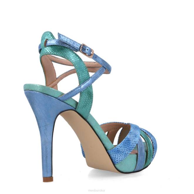 Menbur kvinnor azul medio hemera högklackat 608J5397