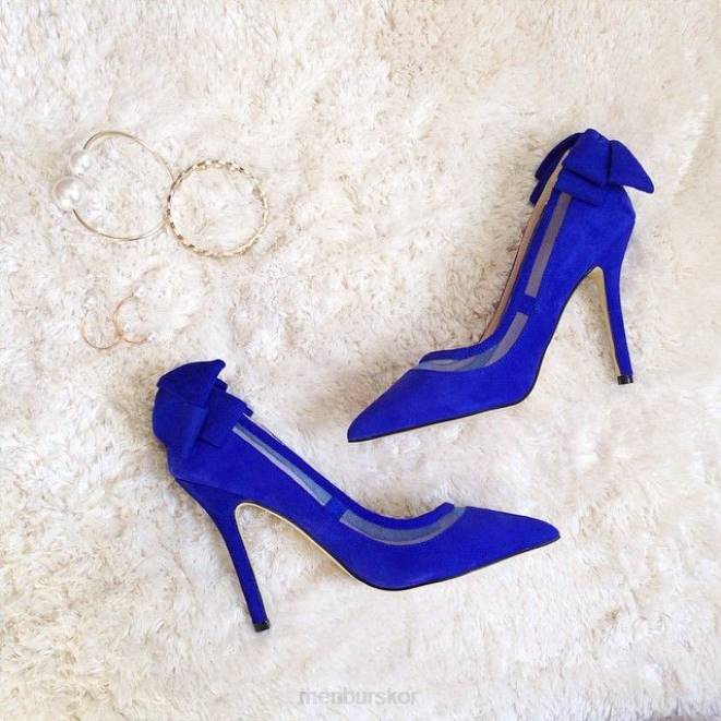 Menbur kvinnor azul medio klarin högklackat 608J5150