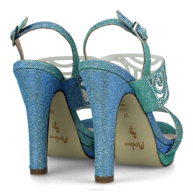 Menbur kvinnor azul medio milanesiska högklackat 608J4990