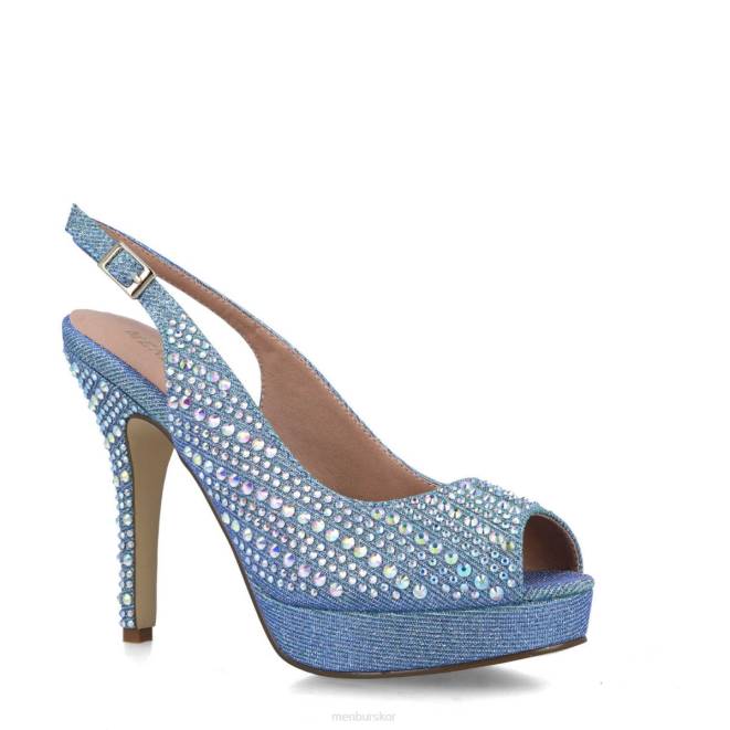Menbur kvinnor azul medio nete högklackat 608J3957