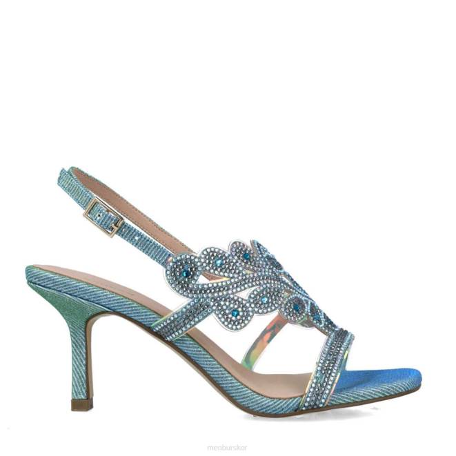 Menbur kvinnor azul medio obsidiana högklackat 608J3908