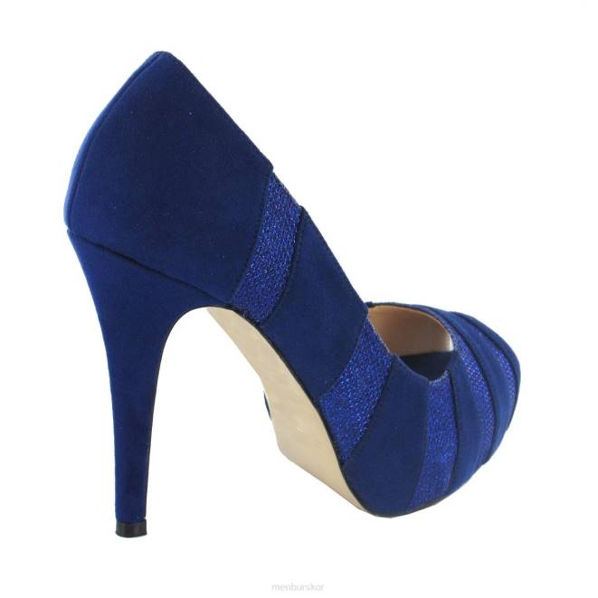Menbur kvinnor azul medio romeral högklackat 608J4676