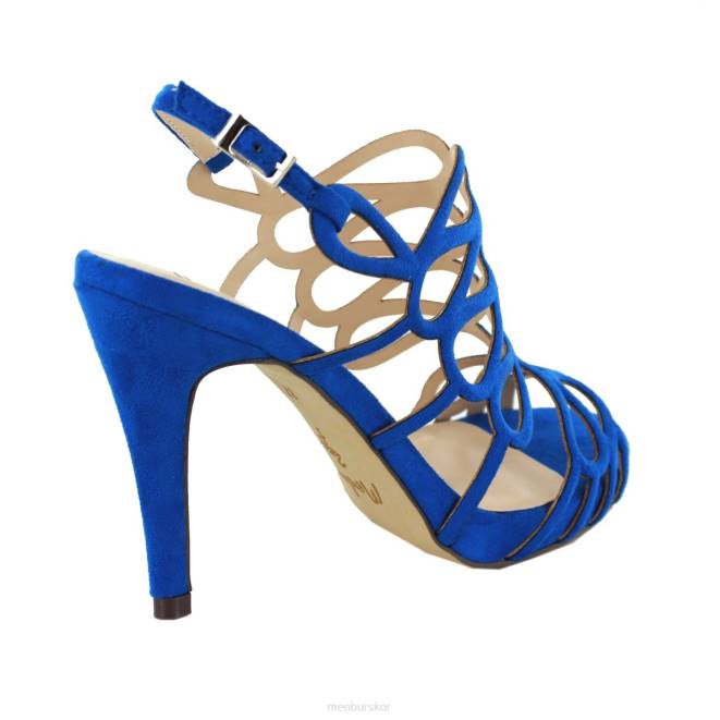 Menbur kvinnor azul medio tricase högklackat 608J1033