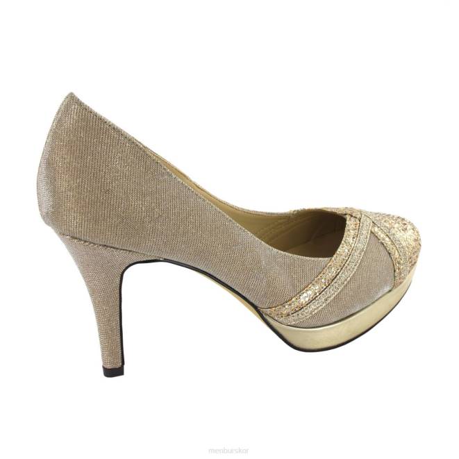 Menbur kvinnor beige alora högklackat 608J4770