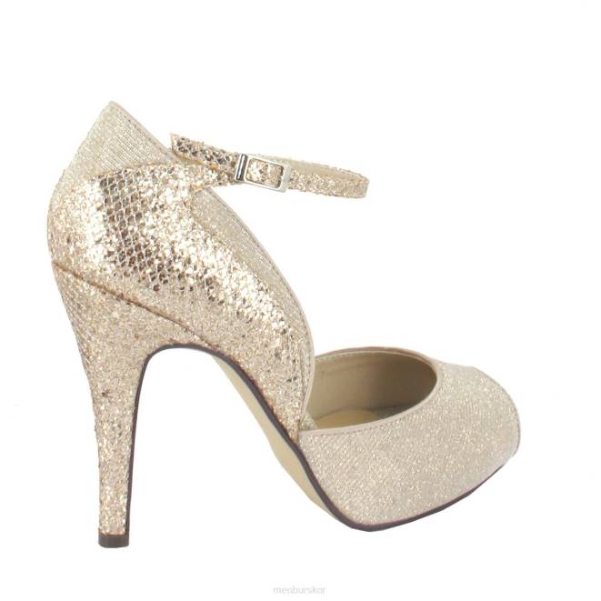 Menbur kvinnor beige amy högklackat 608J4639