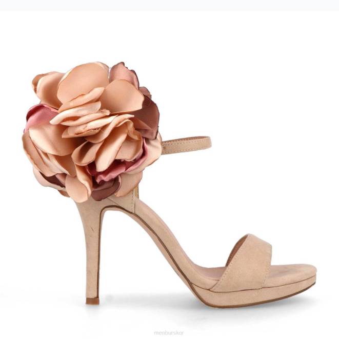 Menbur kvinnor beige andrano högklackat 608J845