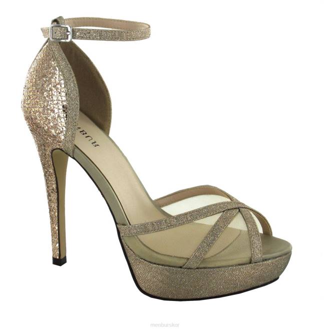 Menbur kvinnor beige anora högklackat 608J4225